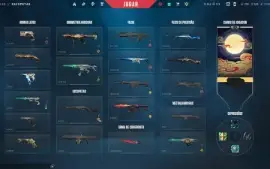 Conta VALORANT| 15 Skins | Comet Sword | Entrega Automática!