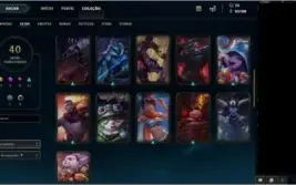 Conta Plati 5 + 106 champ + 25k de essência azul