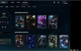 Conta Plati 5 + 106 champ + 25k de essência azul