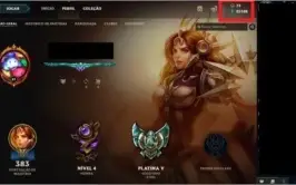 Conta Plati 5 + 106 champ + 25k de essência azul