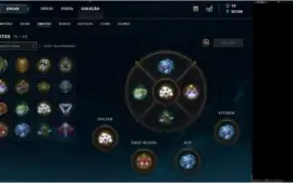 Conta Plati 5 + 106 champ + 25k de essência azul