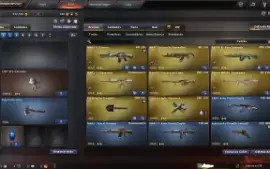 Conta Crossfire AL Coronel com M4 Boneca VIP+LA SWAT+MS RARA