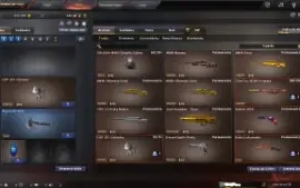 Conta Crossfire AL Coronel com M4 Boneca VIP+LA SWAT+MS RARA