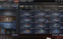 Conta Crossfire AL Coronel com M4 Boneca VIP+LA SWAT+MS RARA
