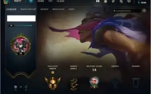 Conta league Of Legends / OURO IV