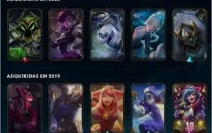 Conta League of Legends Diamante 1