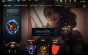 Conta League of Legends - Diamante 1(MMR Grão-mestre)