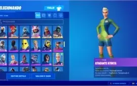 Conta de fortnite Com 300 skins, ikonik, glow