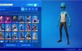 Conta de fortnite Com 300 skins, ikonik, glow
