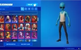 Conta de fortnite Com 300 skins, ikonik, glow