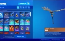 Conta de fortnite Com 300 skins, ikonik, glow
