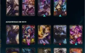 Conta Lol lvl56 Gold