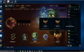 League Of Legends, Conta Ouro 2, MMR alto, 199 skins