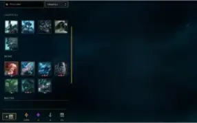 Conta smurf de lol platina V