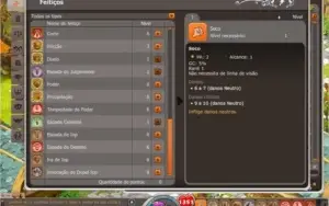 IOP nvl 200 scrolado (caracteristicas,feitiços) spiritia