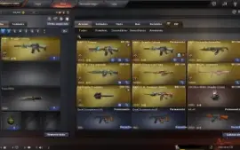 Conta Crossfire AL Capitão NV 3 com M4a1 Cyborg VIP Boa