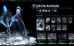 Arcanas Drow Ranger E Sf + Persona Mirana E Setts Raros!