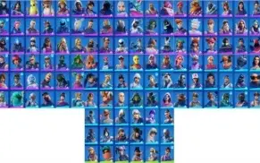 CONTA FORTNITE COM 298 SKINS E LEVEL 2.127