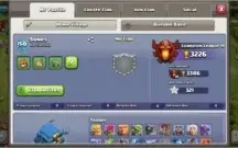 Conta Clash of clans cv 12 inicio