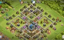 Conta Clash of clans cv 12 inicio