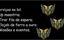 Serviços no lol