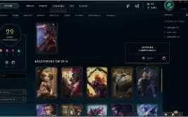 Conta League of Legends