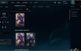 Conta League of Legends