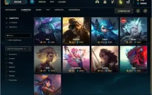 Conta unranked com 155 champs e 83 skins +7 Vitoriosas