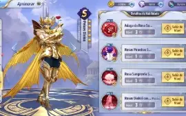 Saintseiya Awakening A-135 + 1060 Gemas Avançadas