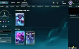 Conta lol lvl 20