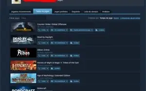 Conta steam cs prime