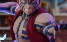 Akaza from Demon Slayer 3D STL