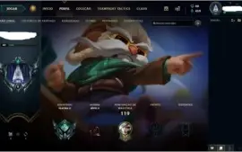 Conta LoL Platina 2 Skins Épicas