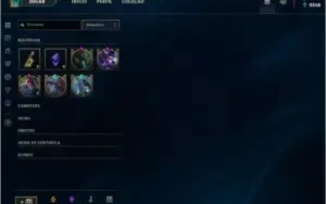 CONTA League of legends LOL 70 SKINS SÓ SKIN TOP GOLD 3 e +