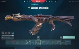 Conta Valorant com várias skins(2000 gastos)