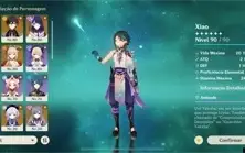 Genshin Impact AR53 - Xiao + Zhongli + Shogun + Yoimiya ETC
