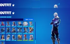 Conta Com Wildcat, Galaxy - Rogue Spider/Glow & +/- 170 Skin