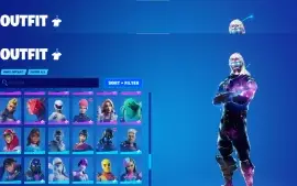 Conta Com Wildcat, Galaxy - Rogue Spider/Glow & +/- 170 Skin