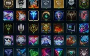 CONTA COM 115 CAMPEÕES E 56 SKINS (4 LENDÁRIAS E 11 ÉPICAS)