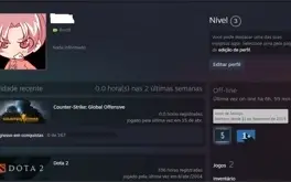 Conta Steam 5 Anos