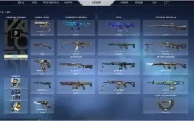 CONTA DE VALORANT RANK PLAT 3 - Kit Ruina, Kit Sentinela