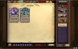 CONTA HEARTHSTONE TODOS VERSOS DE CARTA