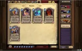 CONTA HEARTHSTONE TODOS VERSOS DE CARTA