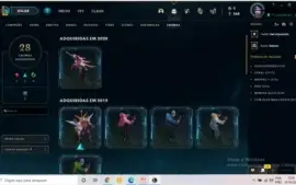 Conta D3 League of legends
