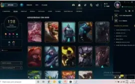 Conta D3 League of legends
