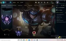 Conta D3 League of legends