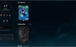 Conta Faltando 10 champs para TODOS com 47 skins