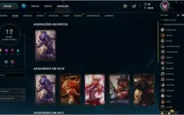 Conta League Of Legends (PROMOÇÃO)