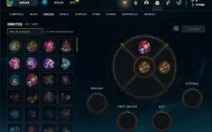 Conta Platina 2 com 25 Champs e 1 Skin