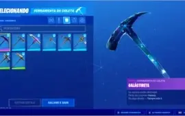 CONTA FORTNITE SEASON 4 COM GALAXY